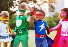 JCY event covers - Superhero Fun